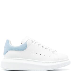 Alexander McQueen suede-panel lace-up sneakers