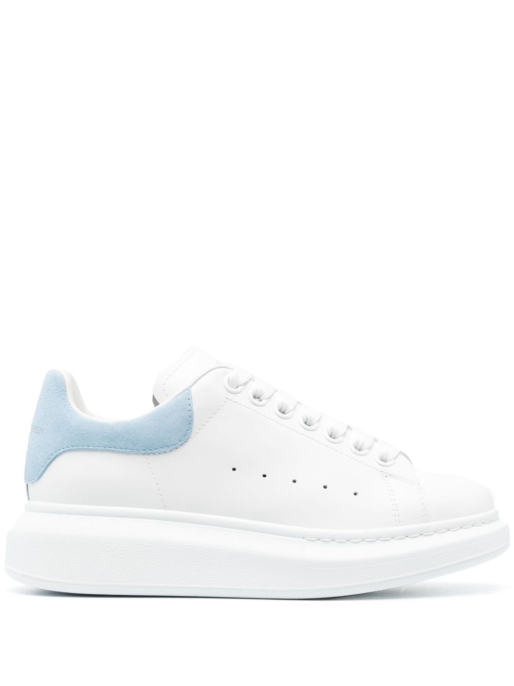 Alexander McQueen suede-panel lace-up sneakers