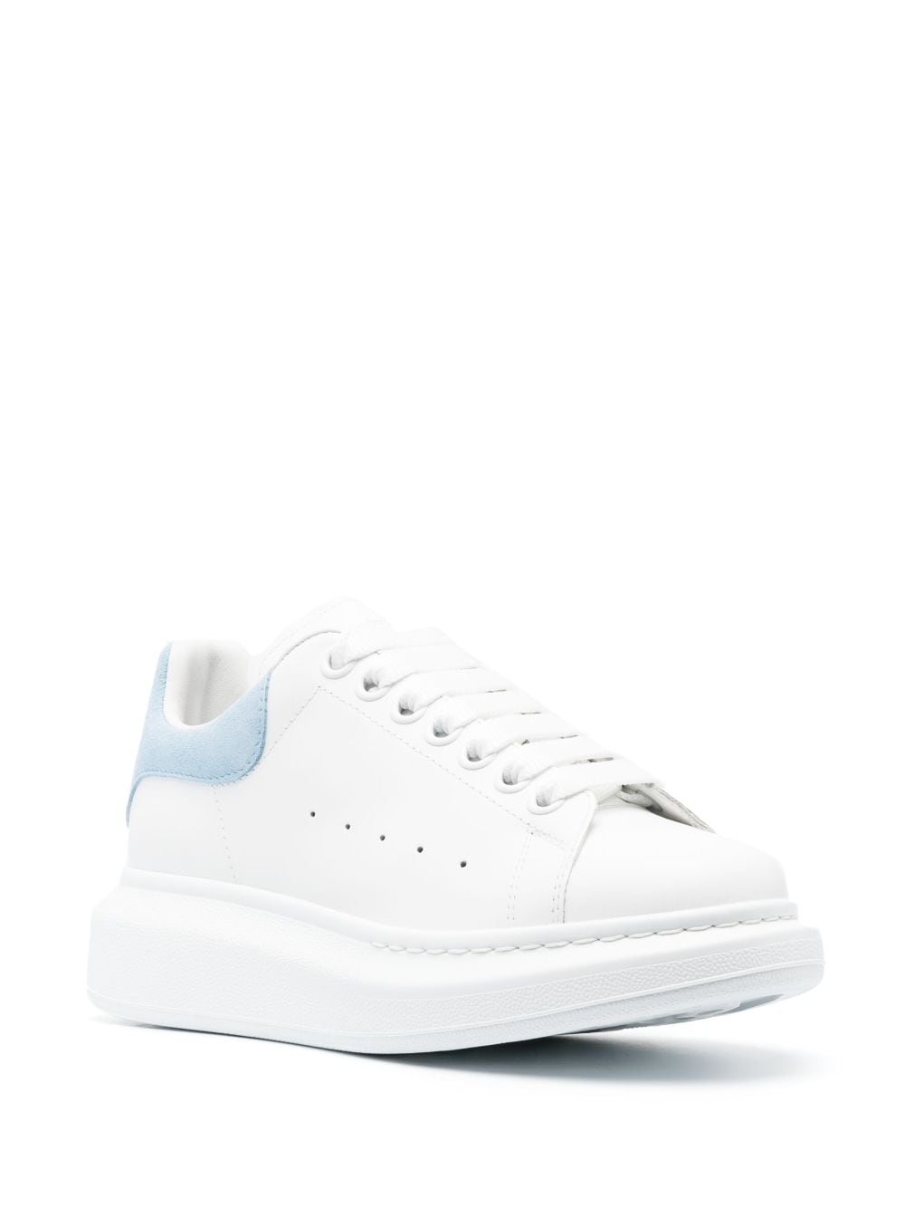 Alexander McQueen suede-panel lace-up sneakers - Image 2
