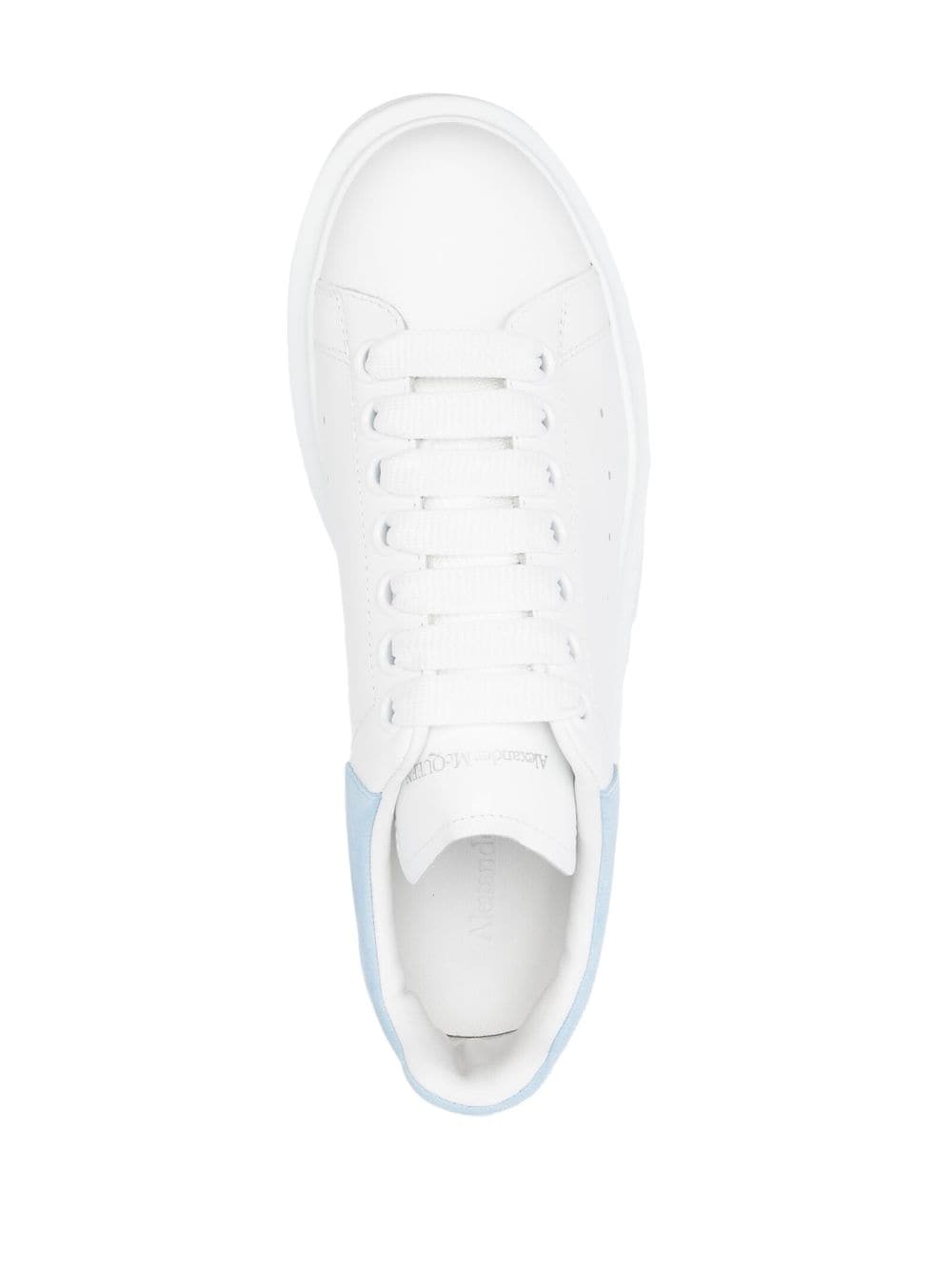 Alexander McQueen suede-panel lace-up sneakers - Image 4