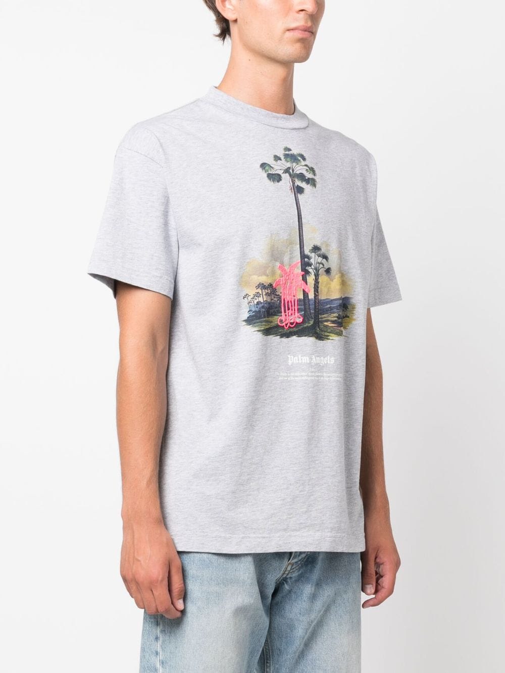 Palm Angels graphic-print cotton T-shirt - Image 3