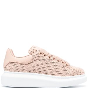 Alexander McQueen Larry raffia sneakers
