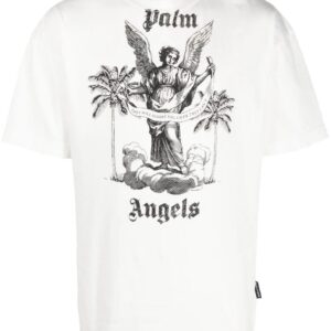Palm Angels  slogan-print cotton T-shirt