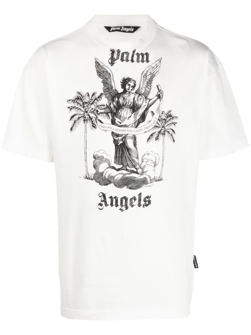 Palm Angels slogan-print cotton T-shirt