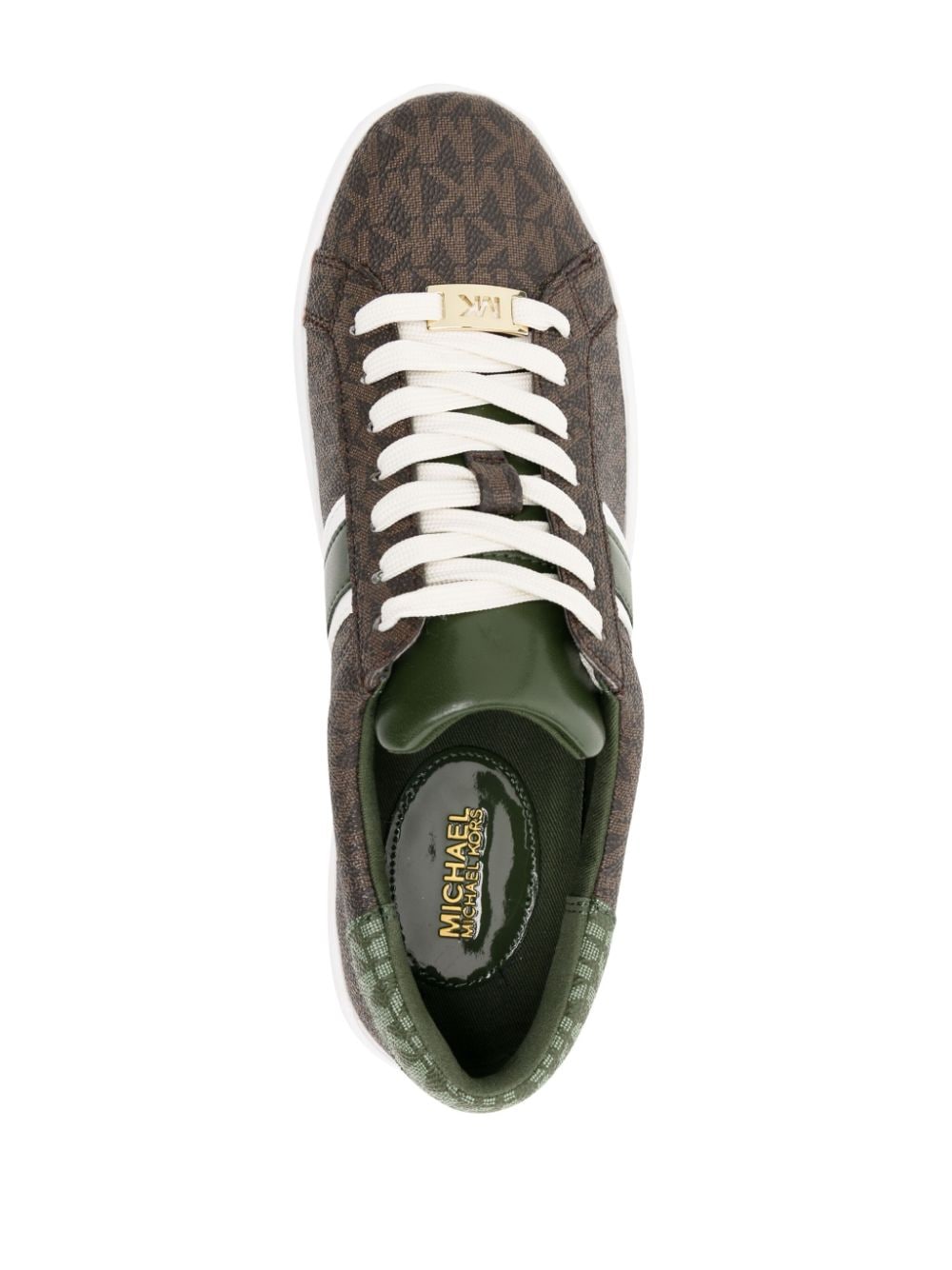 Michael Kors Irving stripe-detail sneakers - Image 4