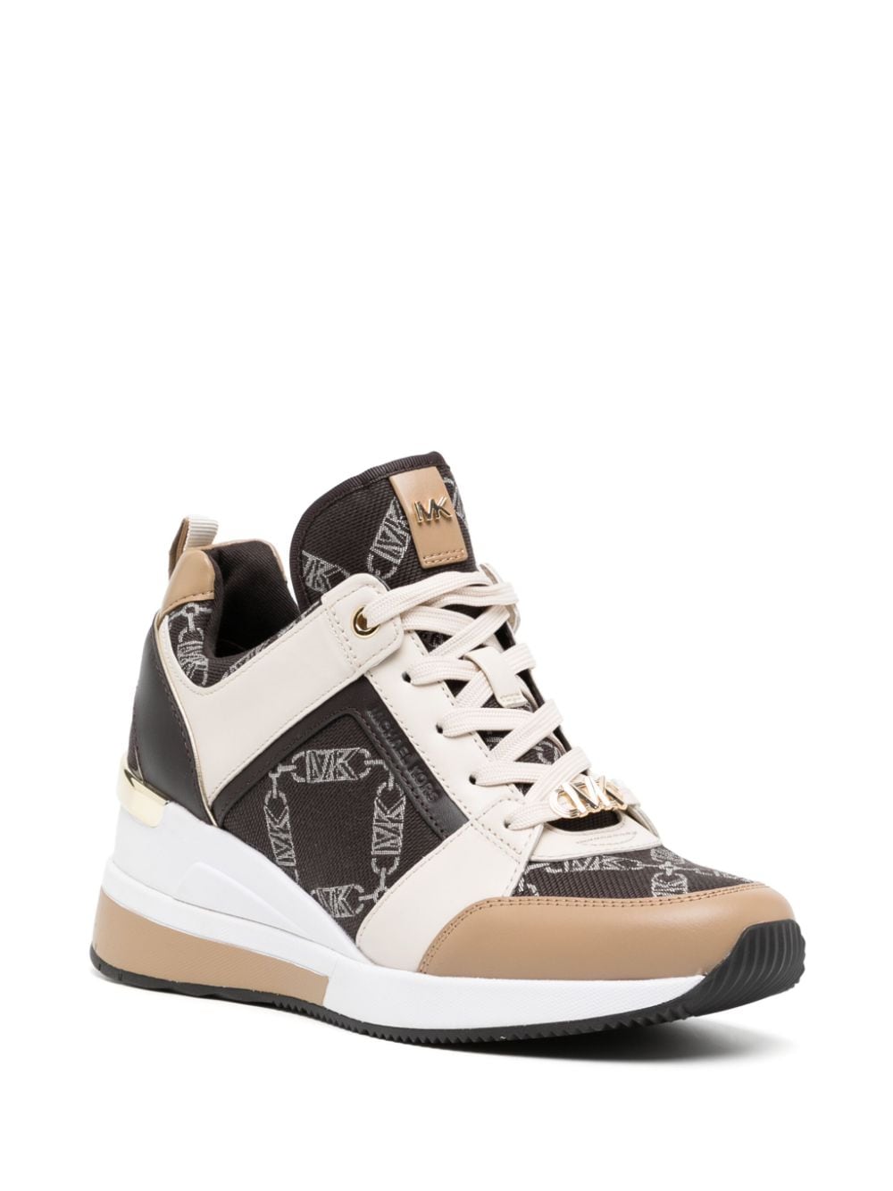 Michael Kors Georgie logo-debossed sneakers - Image 2
