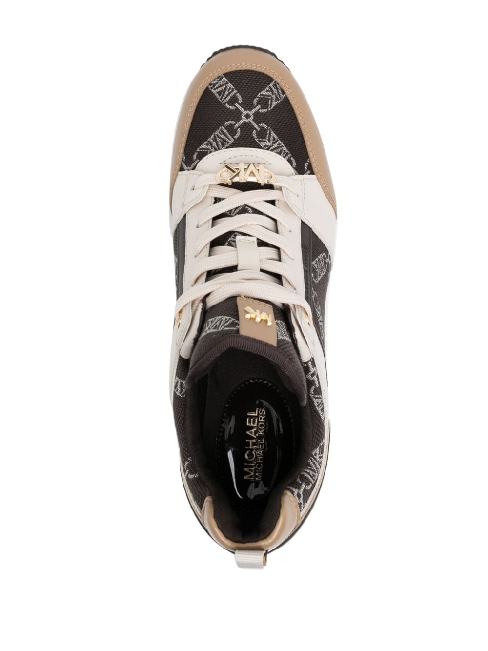 Michael Kors Georgie logo-debossed sneakers - Image 4