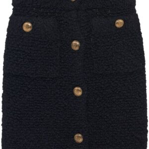 Prada  high-waisted button-fastening skirt