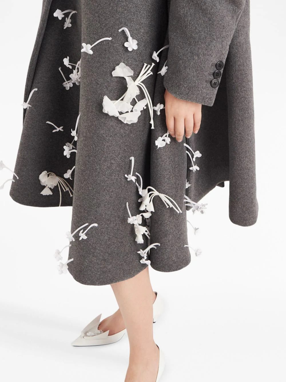 Prada high-waisted A-line skirt - Image 3