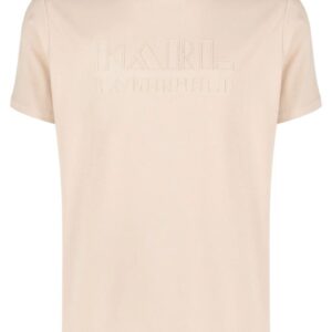 Karl Lagerfeld logo-print cotton-blend T-shirt