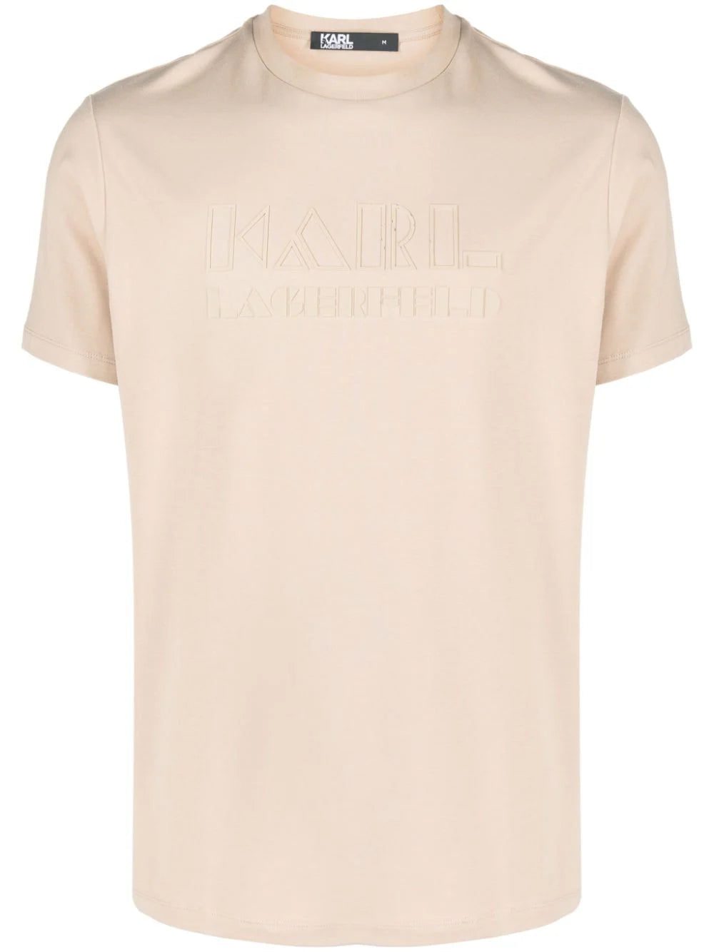 Karl Lagerfeld logo-print cotton-blend T-shirt