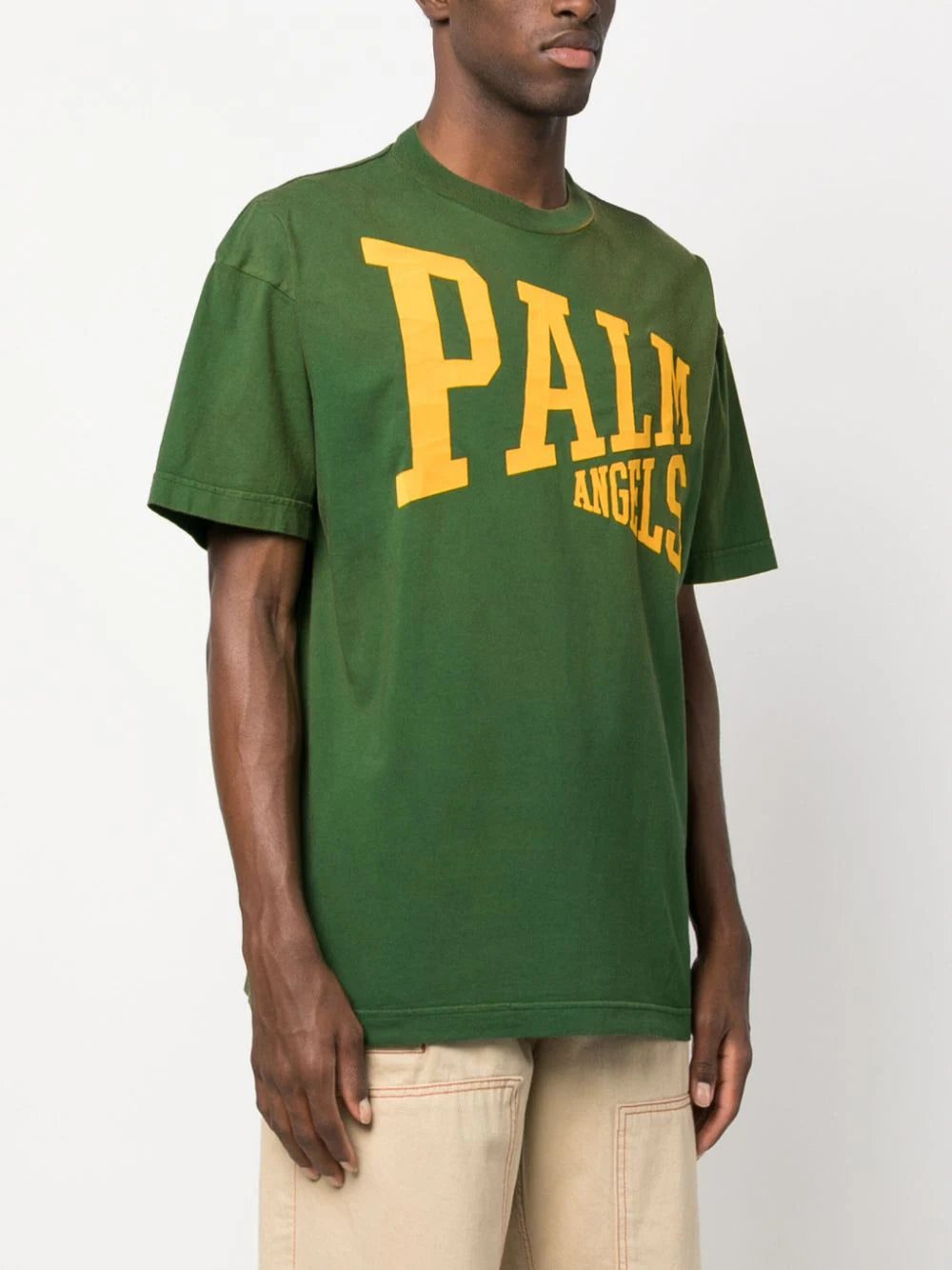 Palm Angels logo-print cotton T-shirt - Image 3