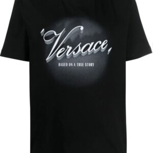 Versace  logo-print cotton T-shirt