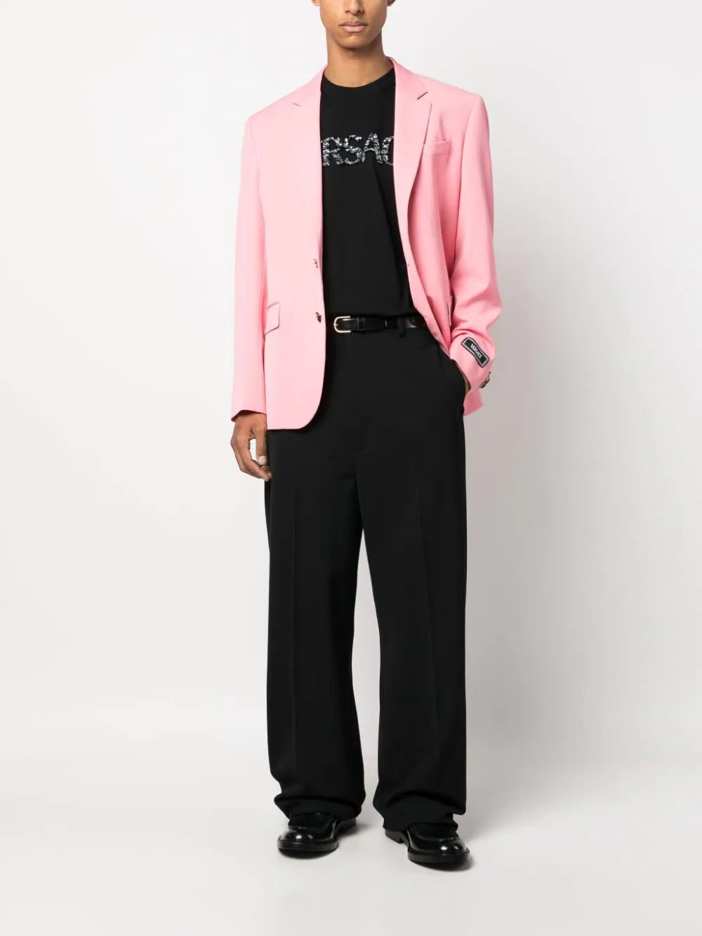 Versace logo-appliqué cotton T-shirt - Image 2