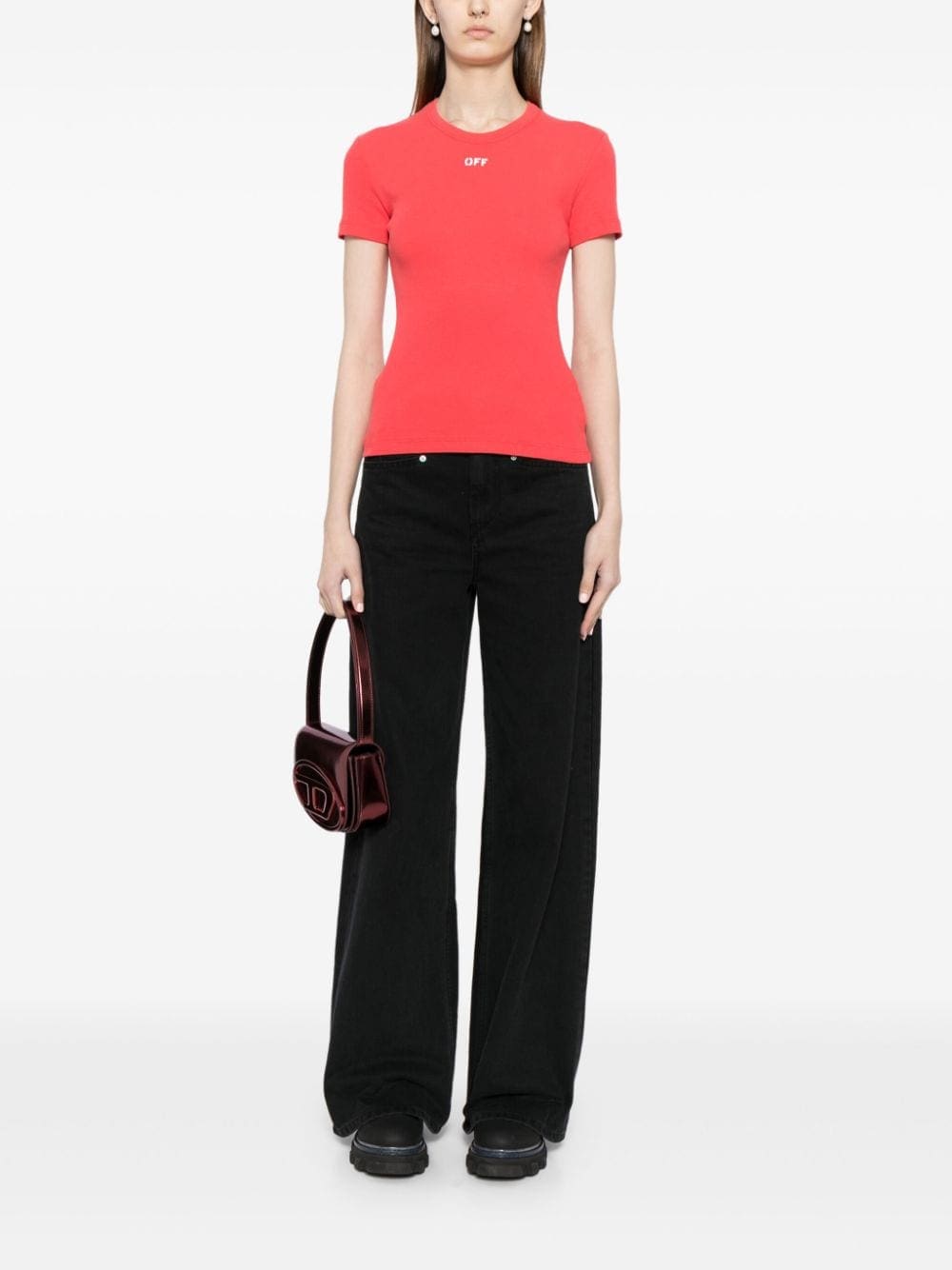 Off-White logo-print T-shirt - Image 2