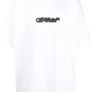 Off-White  logo-print cotton T-shirt