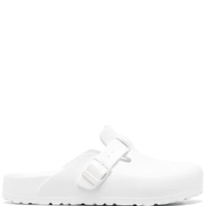 Birkenstock Boston debossed-logo slides