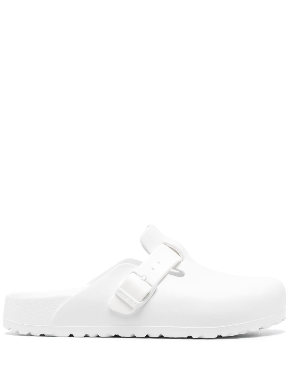 Birkenstock Boston debossed-logo slides