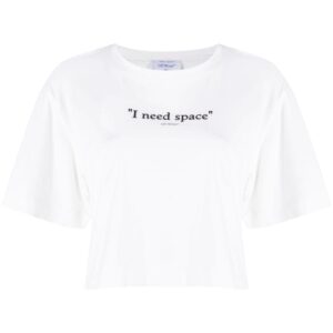 Off-White slogan-print cotton T-shirt