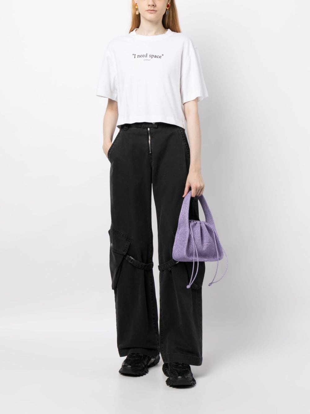 Off-White slogan-print cotton T-shirt - Image 2