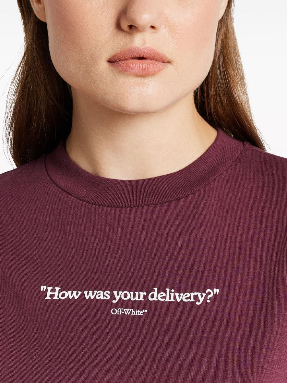 Off-White slogan-print cotton T-shirt - Image 5