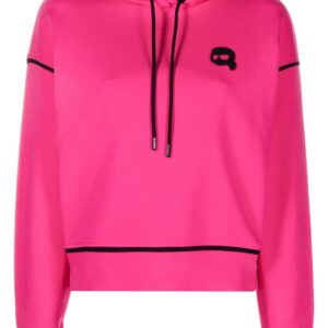 Karl Lagerfeld Ikonik Karl organic cotton hoodie
