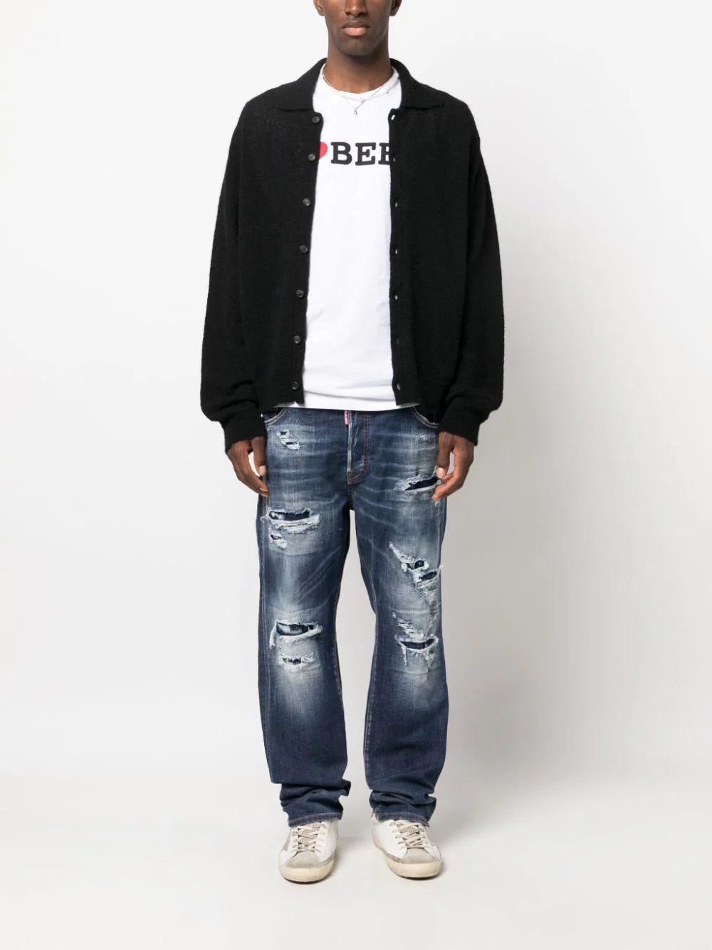 Dsquared2 slogan-print cotton T-shirt - Image 2