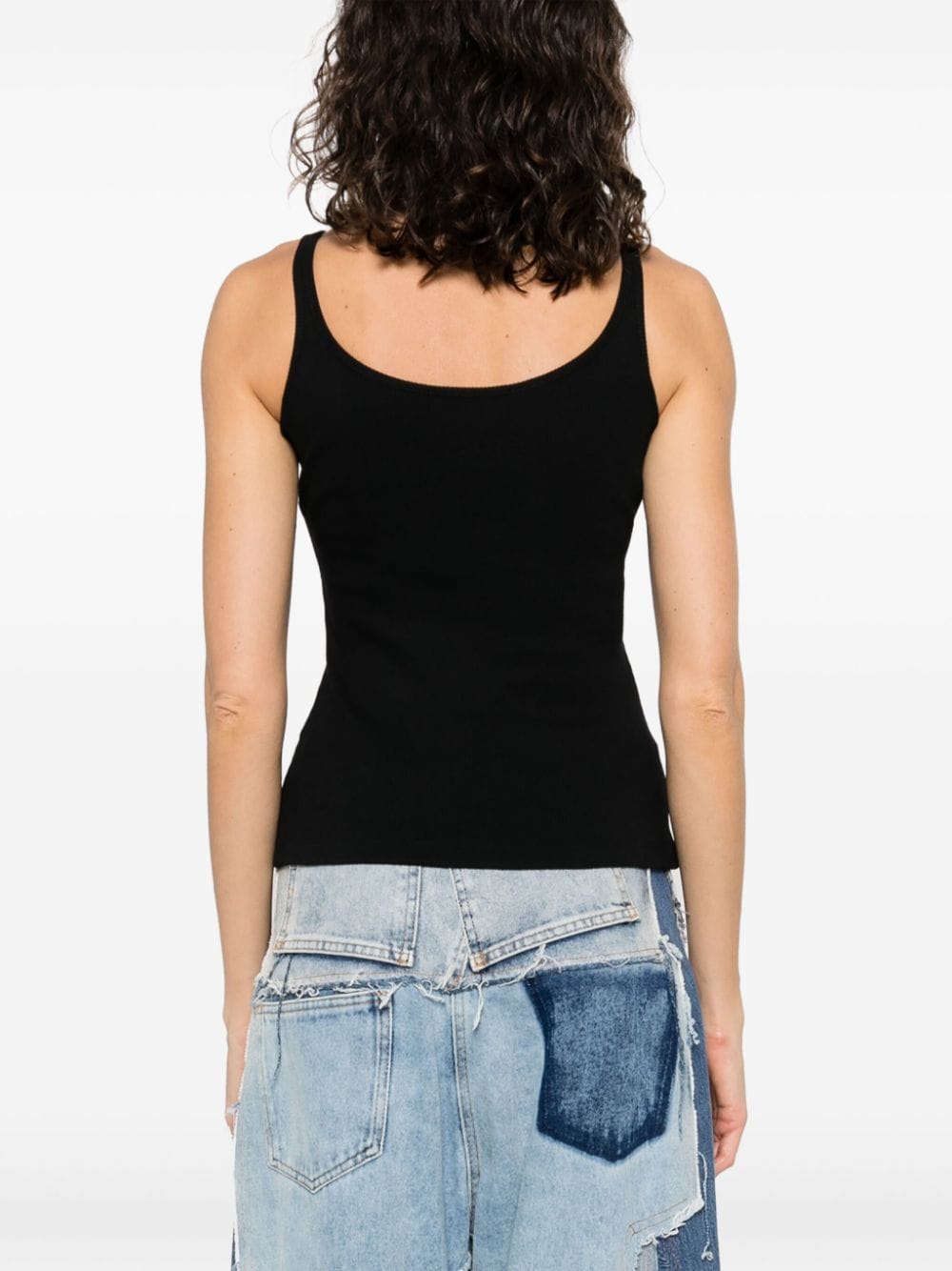Off-White Off Stamp ribbed-knit tank top - Image 4