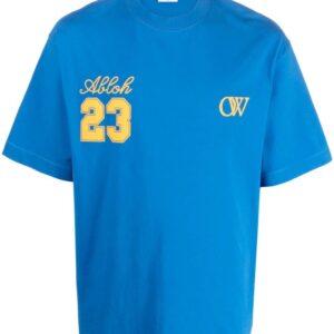 Off-White  logo-print cotton T-shirt