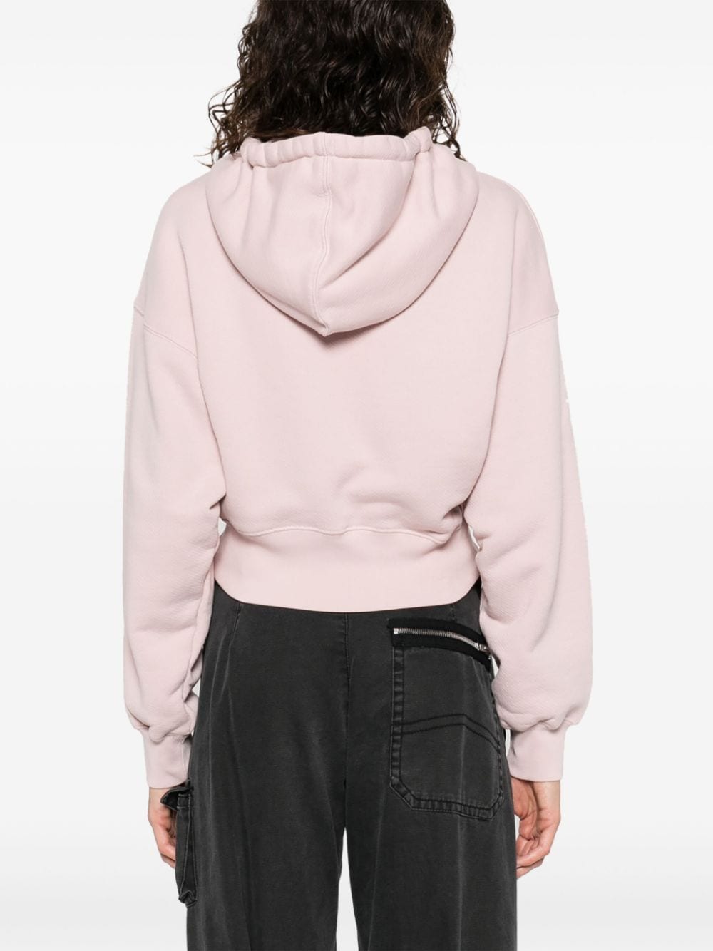 Off-White Bling Leaves Arrow cropped hoodie - Image 4