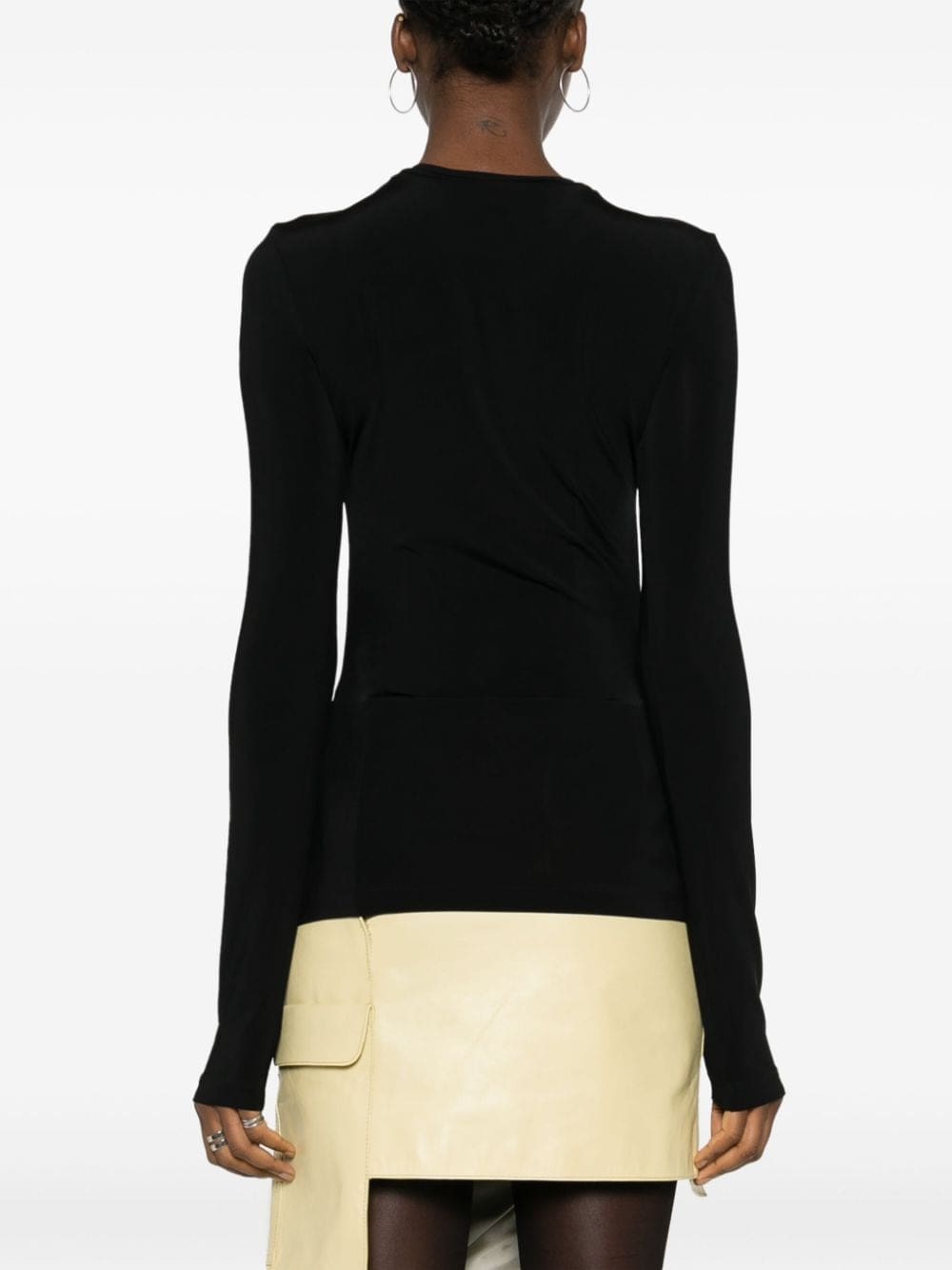 Off-White Off-Stamp stretch-jersey top - Image 4