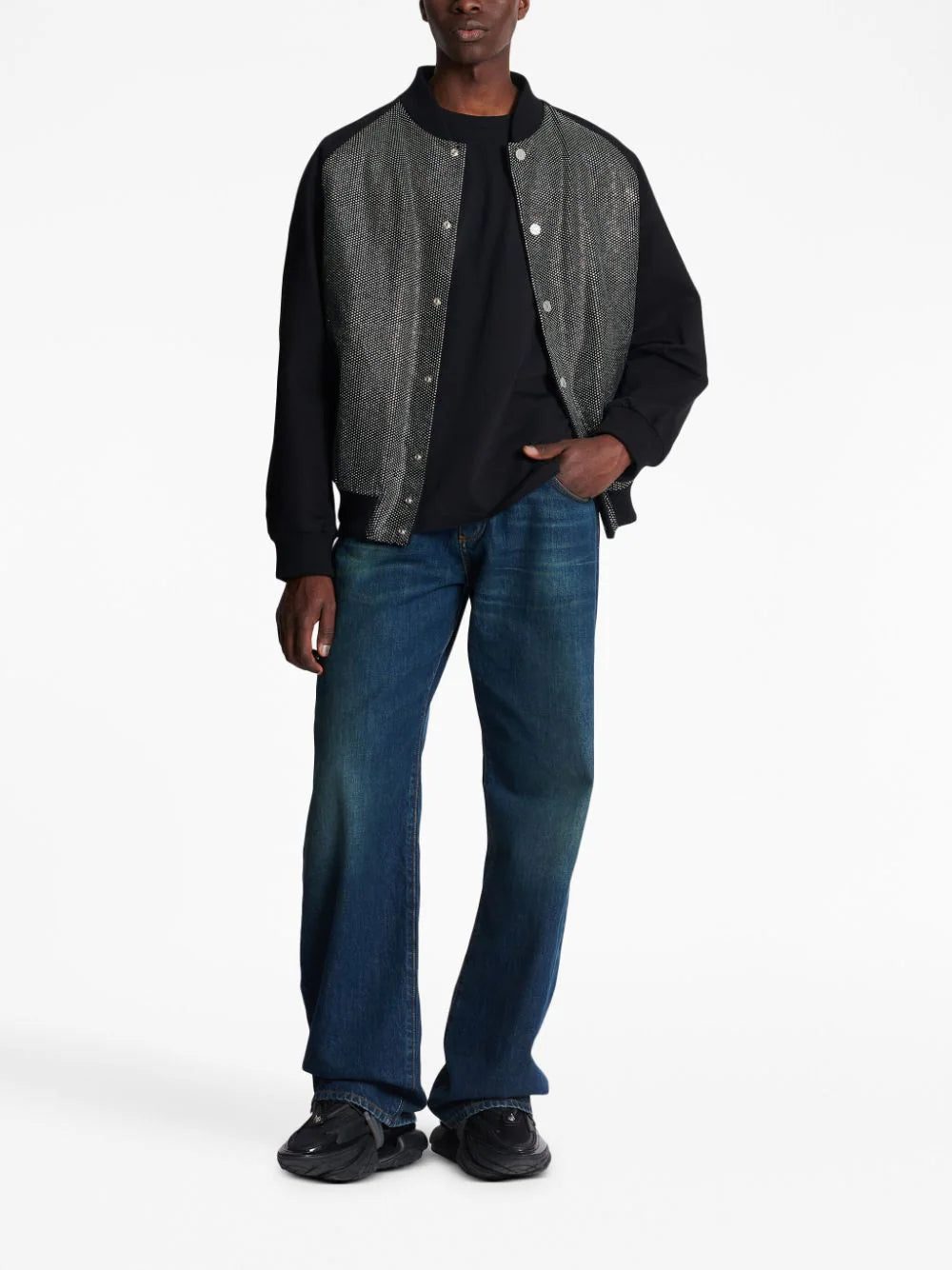 Balmain logo-patch cotton T-shirt - Image 2