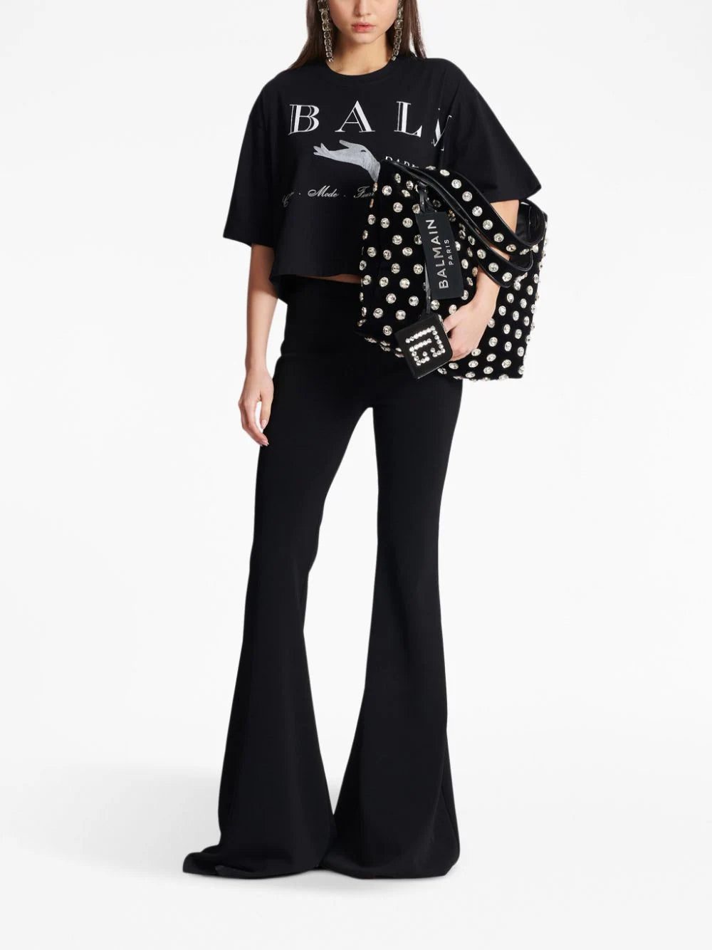 Balmain Jolie- Madame print T-shirt - Image 2