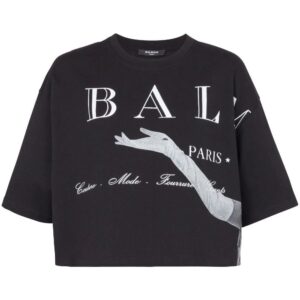 Balmain  Jolie- Madame print T-shirt
