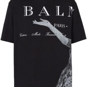 Balmain  Madame Jolie graphic-print T-shirt