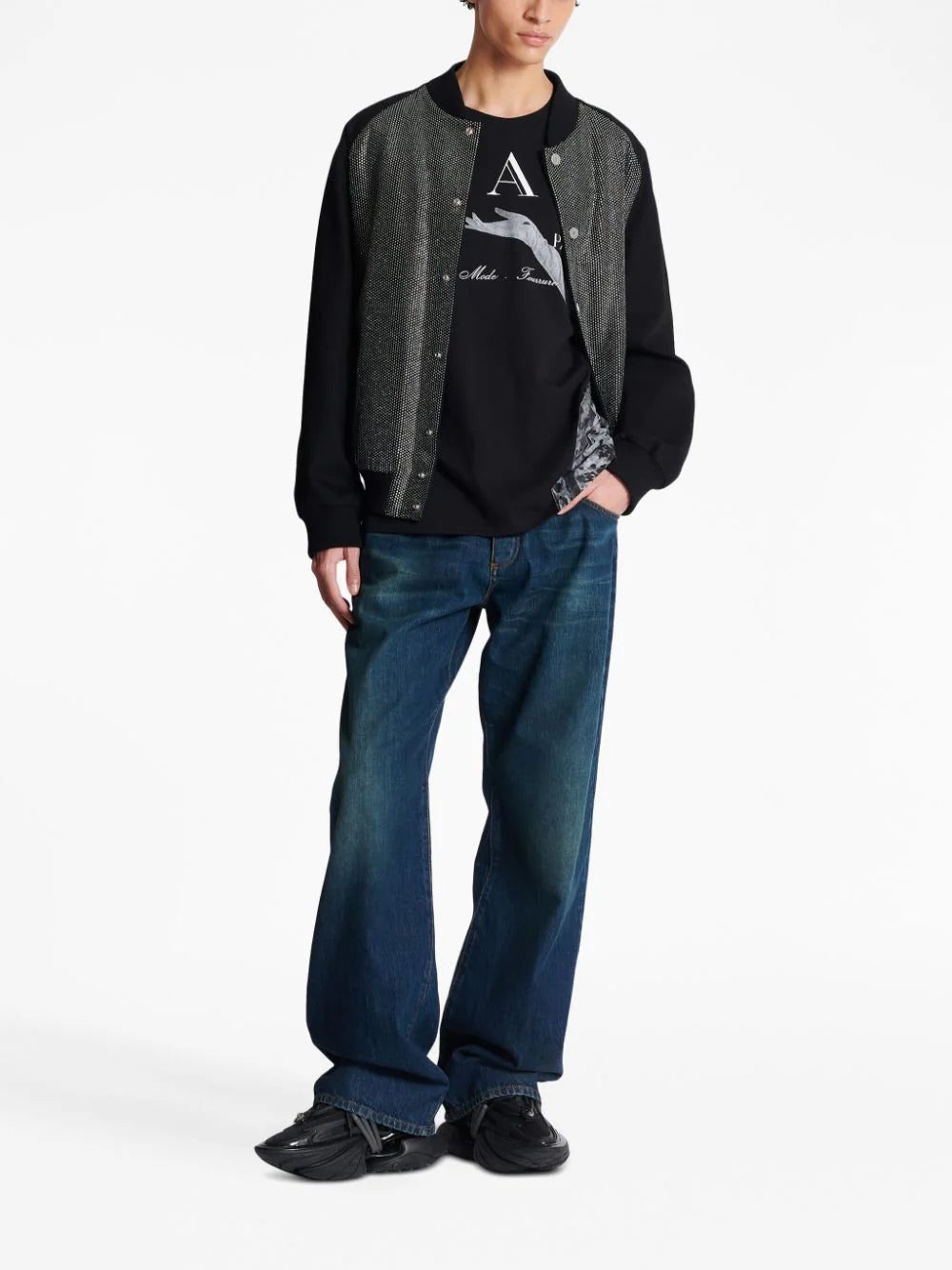 Balmain Madame Jolie graphic-print T-shirt - Image 2