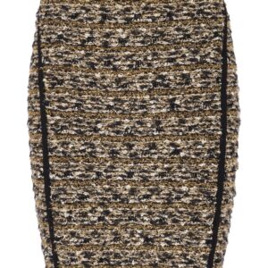 Balmain  lurex tweed knee-length skirt
