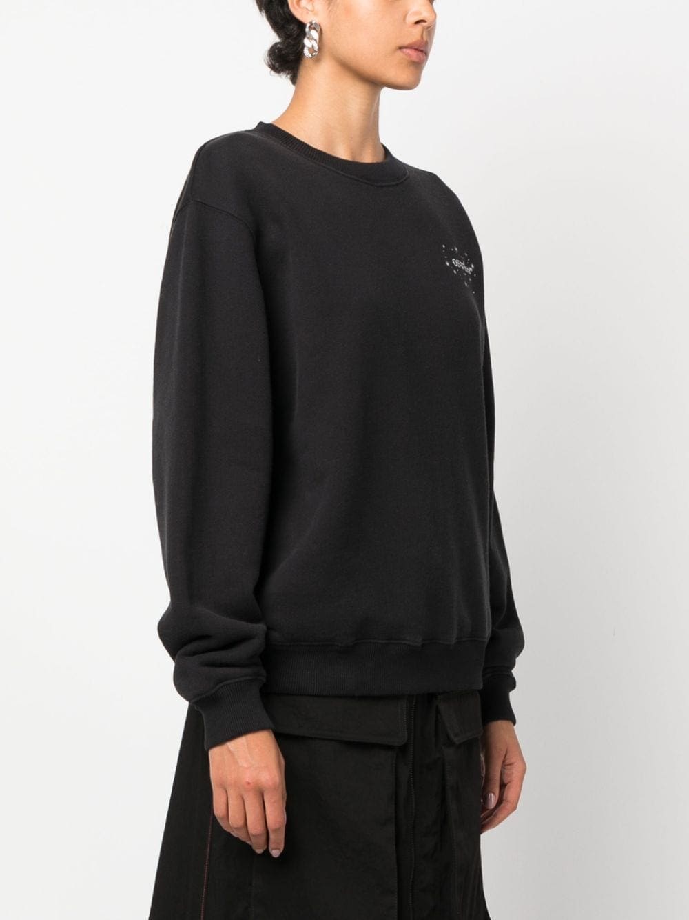 Off-White Bling Stars Arrow cotton sweatshirt - Image 3