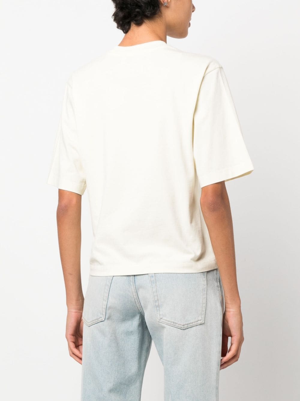 Off-White logo-embossed cotton T-shirt - Image 4