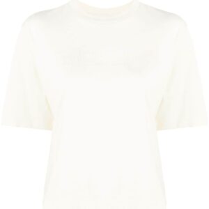 Off-White logo-embossed cotton T-shirt
