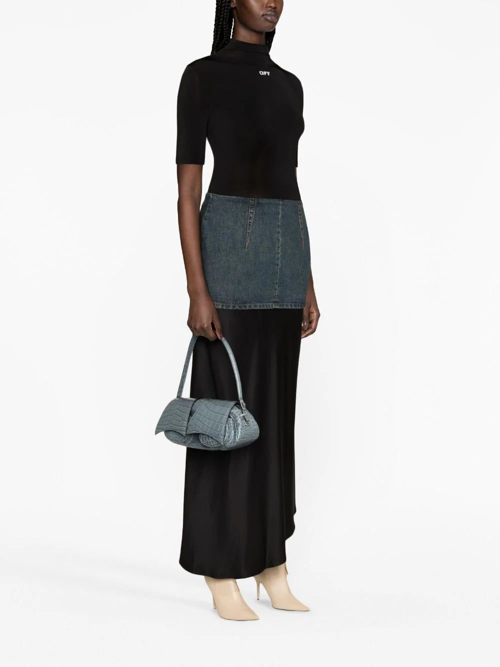 Off-White high-neck logo-print top - Image 2