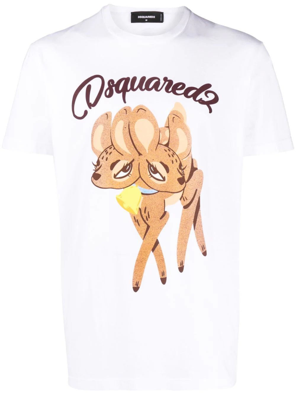 Dsquared2 deer-print cotton T-shirt
