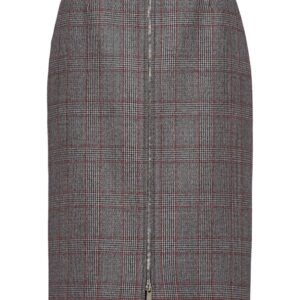 Prada  Prince of Wales-check midi skirt