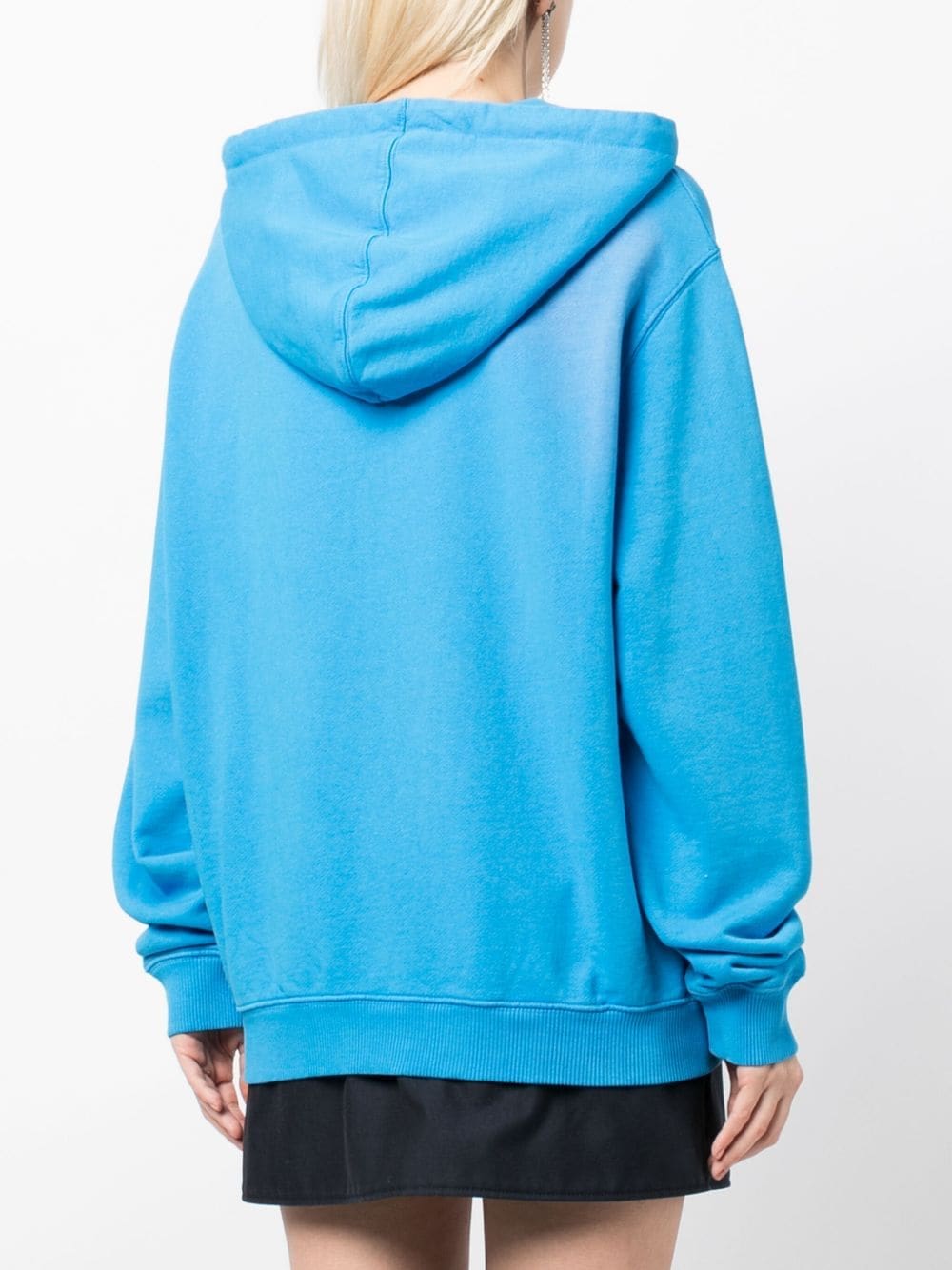 Off-White logo-print cotton hoodie - Image 4