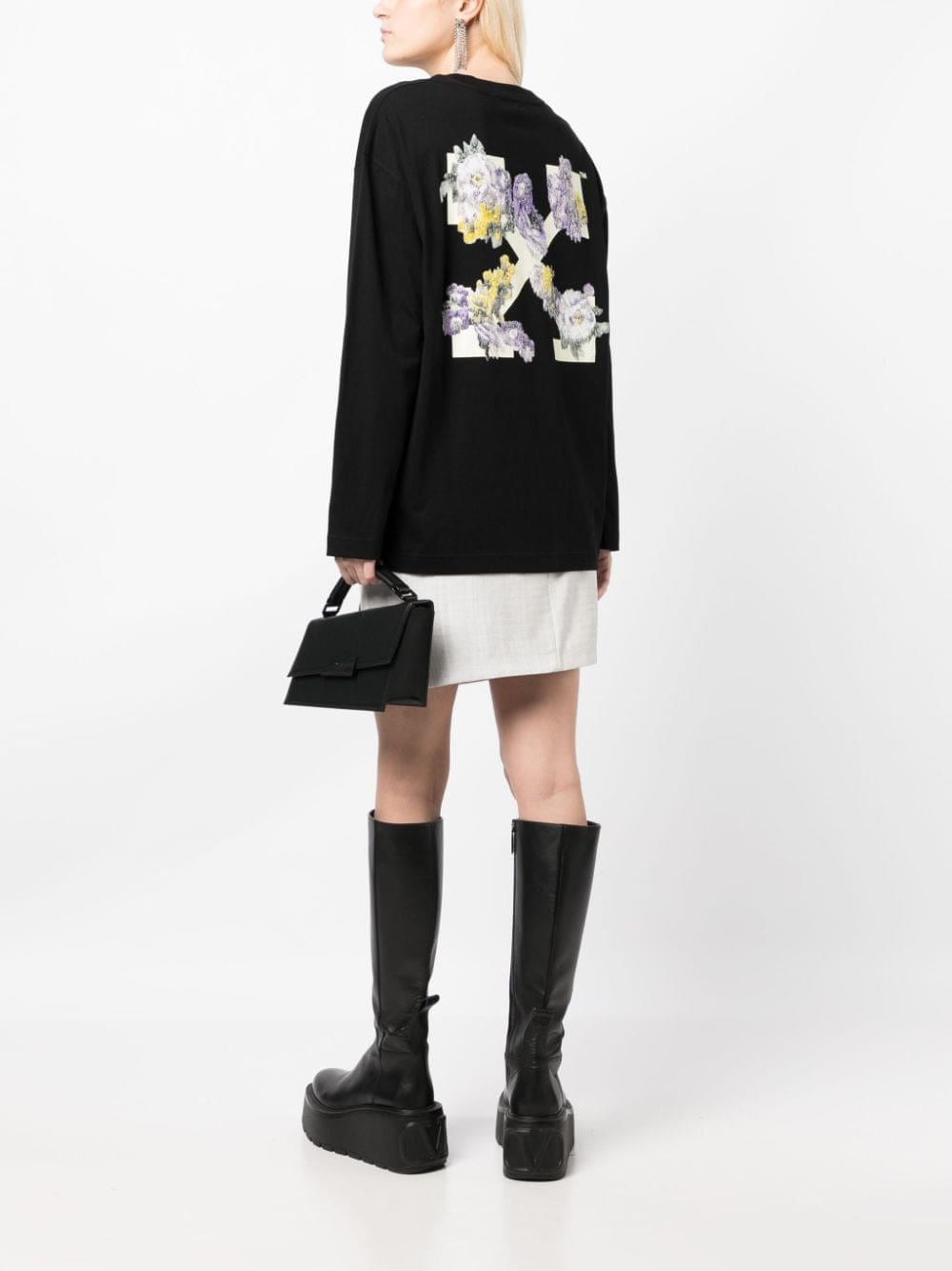Off-White Flower Arrow cotton sweatshirt - Image 2