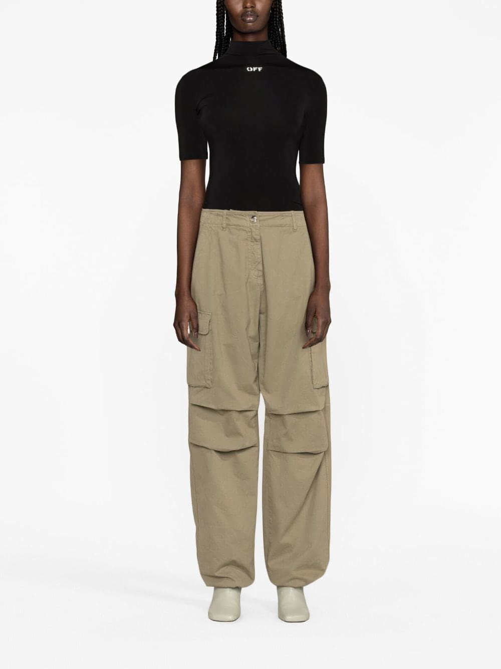 Off-White logo-print jersey T-shirt - Image 2