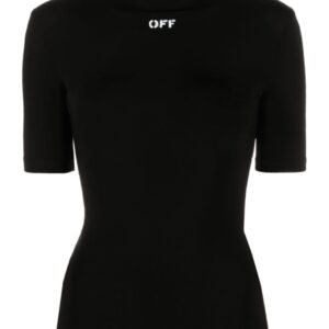 Off-White logo-print jersey T-shirt