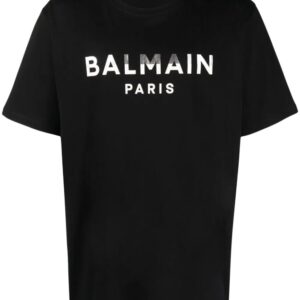 Balmain  logo-print cotton T-shirt