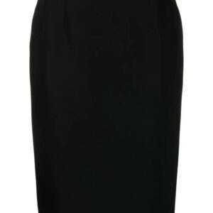 Versace  wool-blend pencil midi skirt