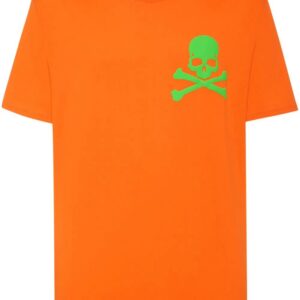 Philipp Plein skull-print cotton T-shirt